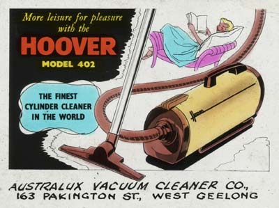 Cinema Advertisement for Hoover Vacuum Cleaners