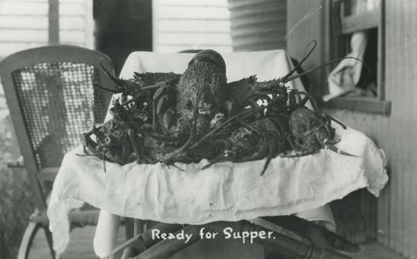 Ready for Supper at Clarke's Guest House