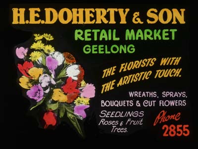Cinema Advertisement for H. E. Doherty & Son, c.1955