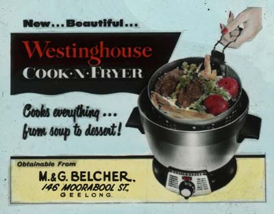Cinema Advertisement for M. & G. Belcher, c.1960