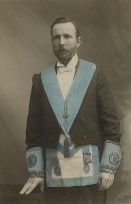 Brother T. A. Dixon, Junior Warden, 1905