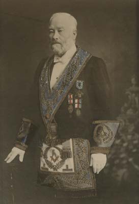 R. W. Brother T. Ford, P. D. G. M., 1905