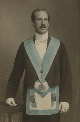 Brother F. K. Goodall, Steward. 1905
