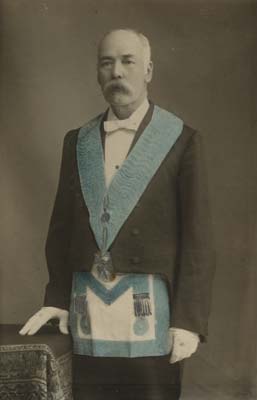 Brother John Ibbitson, Senior Steward, 1905