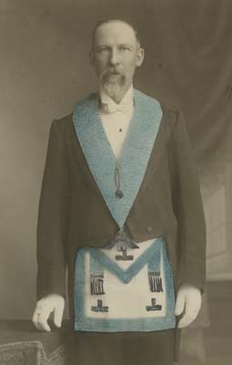 Worshipful Brother Peter Bell Paterson, Past Master, 1905