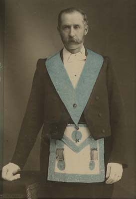 Brother H. Viccars, Treasurer, 1905