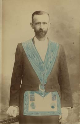 Brother S. Deans, Treasurer, 1900