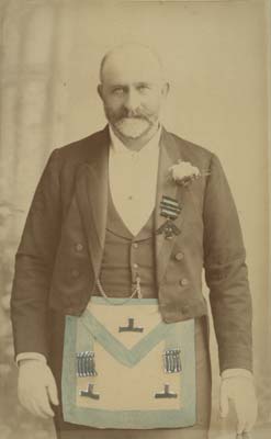 Worshipful Brother E. Philpott, Past Master, 1900