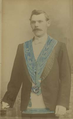 Brother S. Pizer, Steward, 1900