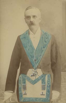 Worshipful Brother C. N. Rawson, Past Master Director of Ceremonies, 1900