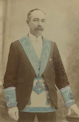 Brother Charles Joseph Steele, Senior Warden, 1900