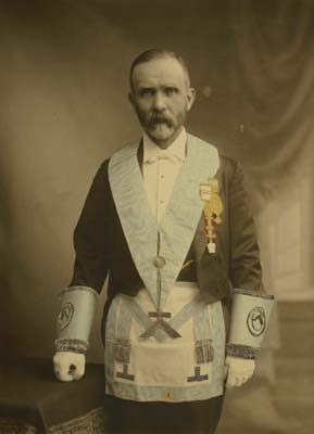 Worshipful Brother Mark Nicholson, c.1905