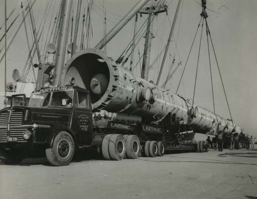 Construction of Shell Refinery, c.1950
