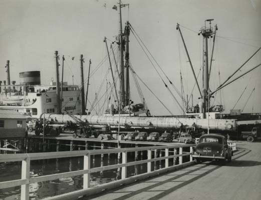 Construction of Shell Refinery, c.1950