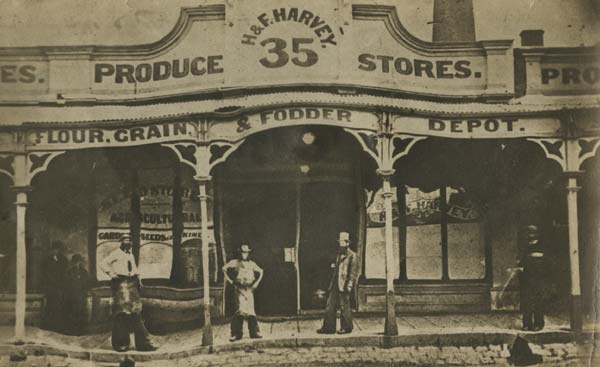 H & F Harvey Produce Stores, c.1870