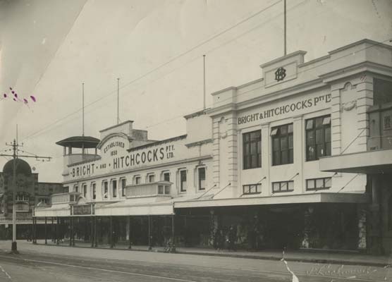 Bright & Hitchcocks, Moorabool Street, c.1930