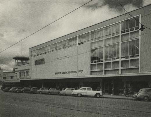 Bright & Hitchcocks, Moorabool Street, c.1965
