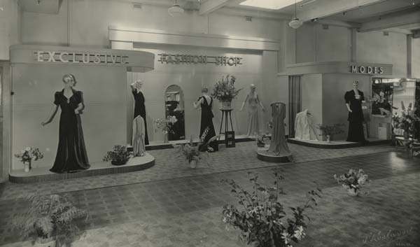 Ladies Fashion at Bright & Hitchcocks, c.1940