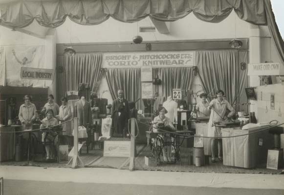 Bright & Hitchcocks Corio Knitwear Display, c.1930