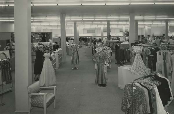 Ladies' Fashion at Brights, October 1955