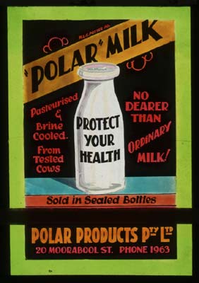 Cinema Advertisement for Polar Milk, c.1940
