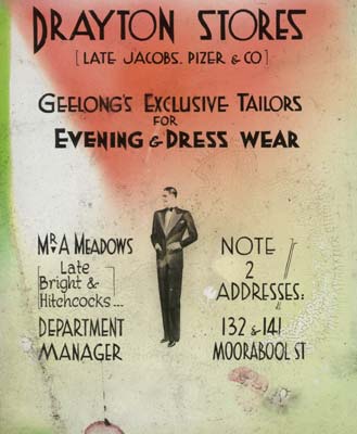 Cinema Advertisement for Drayton Stores, c.1940