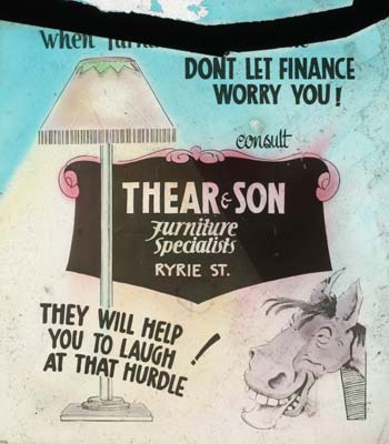 Cinema Advertisement for Thear & Son, c.1940