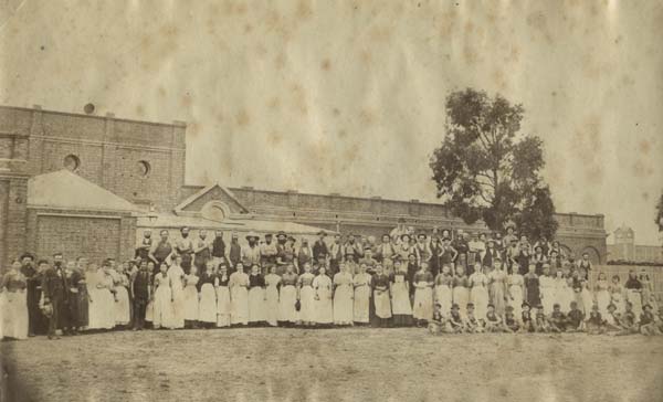 Victorian Woollen Mills and Employees, c.1880