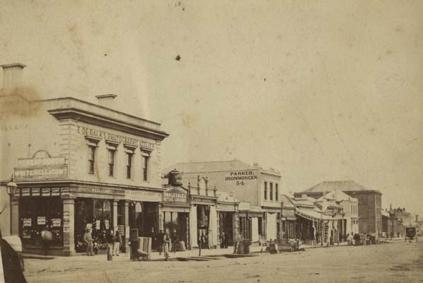 Moorabool Street, West Side, c.1860