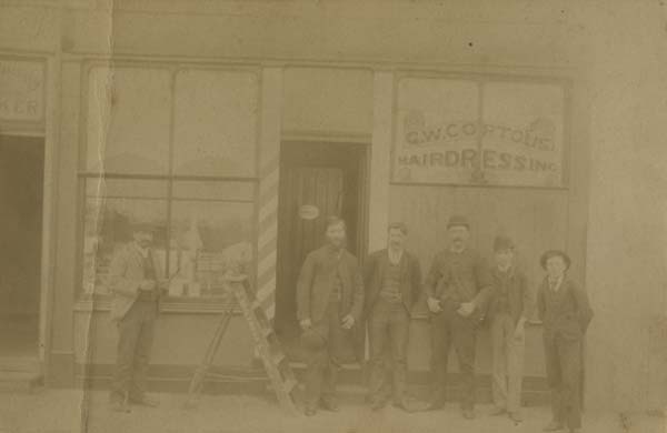 G. W. Cortous' Hairdressing Salon, c.1880