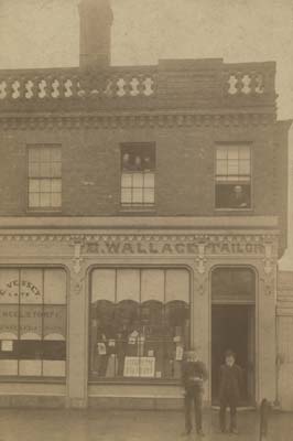 E. Wallace, Tailor, Ryrie Street, c.1890