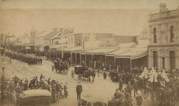 Double Funeral for Artillerymen, 1891