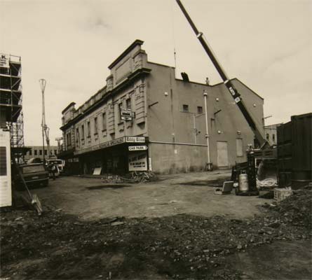 Demolition near McCann Street, c.1984
