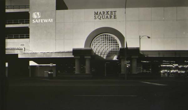 Market Square, Malop Street entrance, 1985