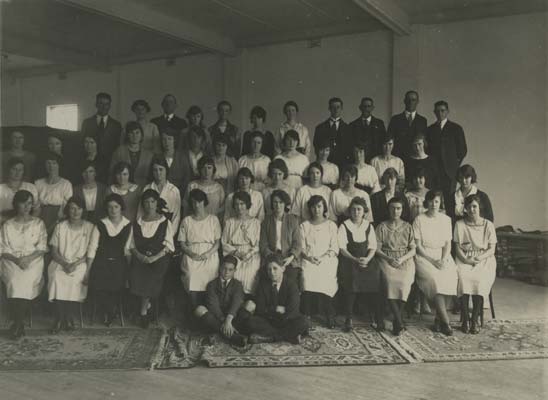Bright & Hitchcocks Staff, c.1930