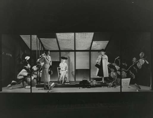 Window Dressing, Ladies' Fashion, Bright & Hitchcocks, c.1950