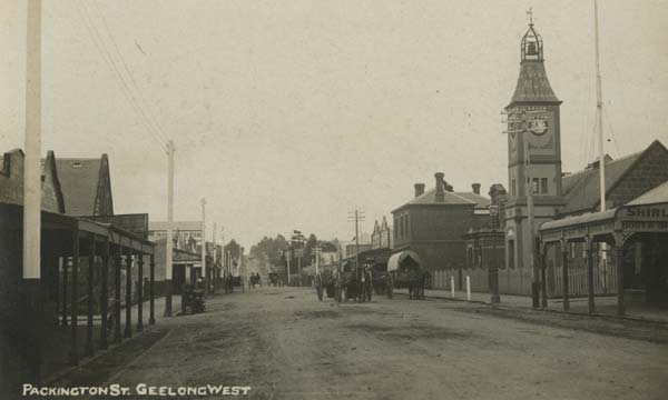 Pakington Street, Geelong West, c.1910
