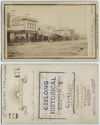 Moorabool Street, Geelong, c.1870