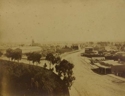 Geelong Looking Northwest From Bank of Australasia, c.1880