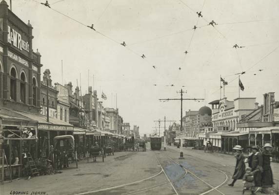 Moorabool Street Looking North, c.1915