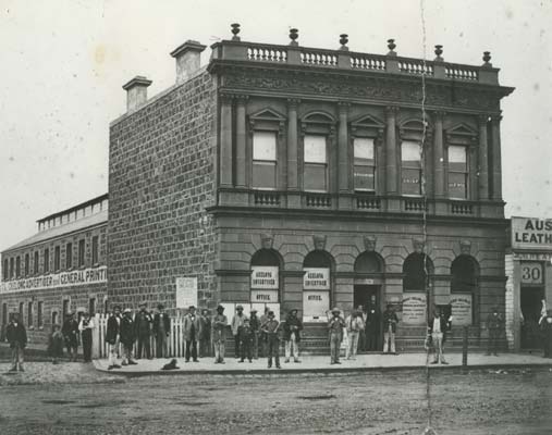 Geelong Advertiser Offices, 32 Malop Street, c.1865