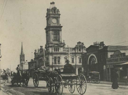 Post Office, Ryrie Street, 1900
