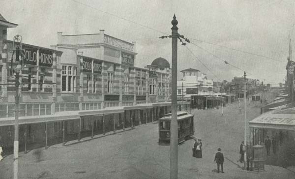 Solomons Building, Moorabool Street, 1915