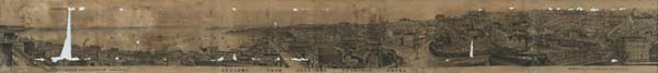 Geelong from Sheehan's Terminus Hotel, 1891
